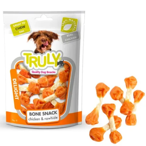 Truly Dog Bone Snacks, Chicken | 90g